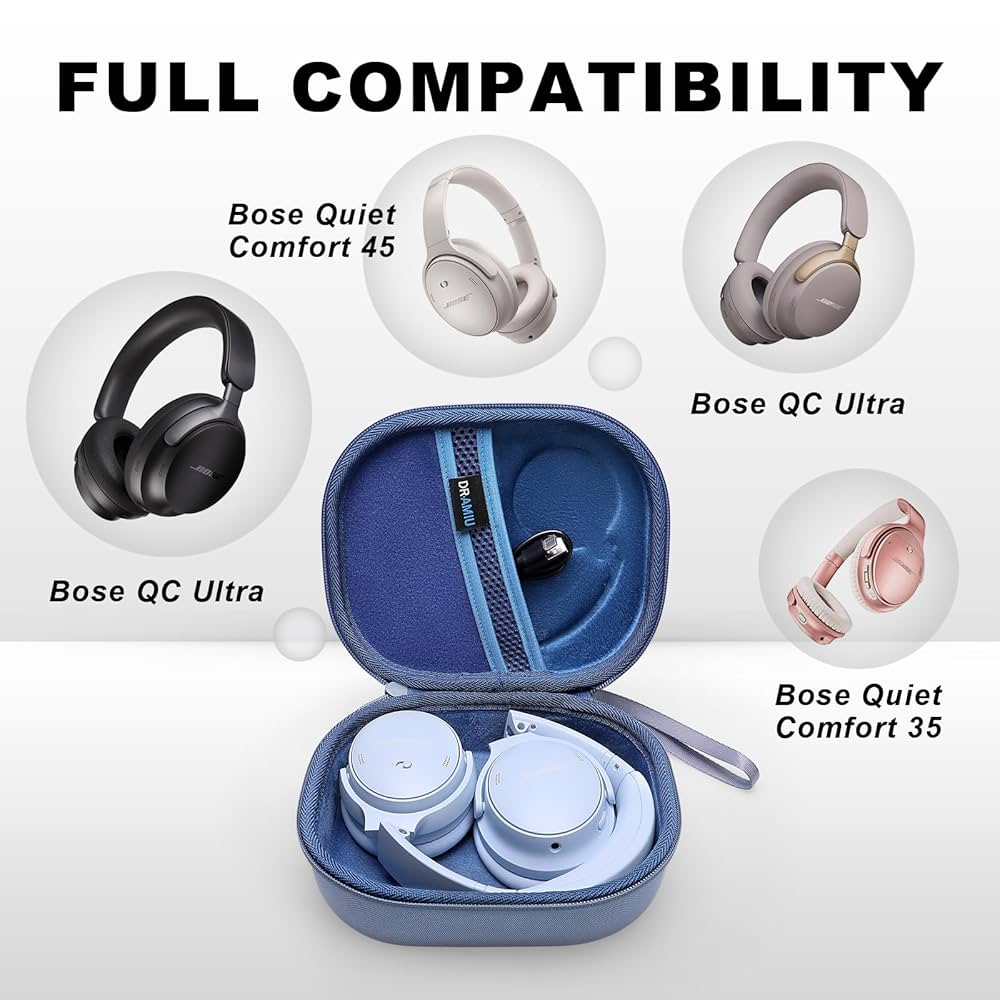 bose quiet comfort45 【ケースのみ】 Amazon.com: DR·AMIU Headphones Case Compatible with Bose QC
